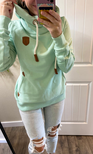 Wanakome Mint Pullover Hoodie