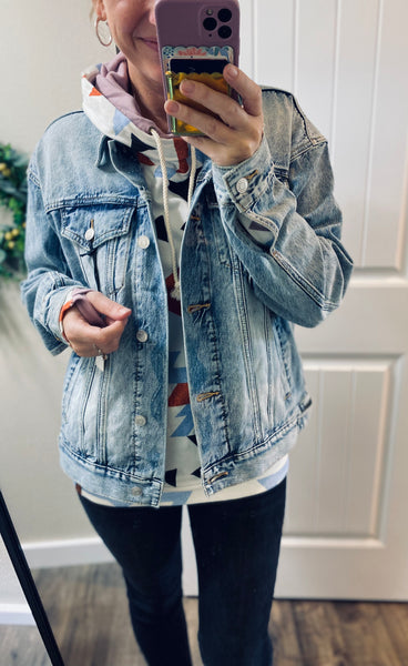 Midwash Non-Distressed Denim Jacket