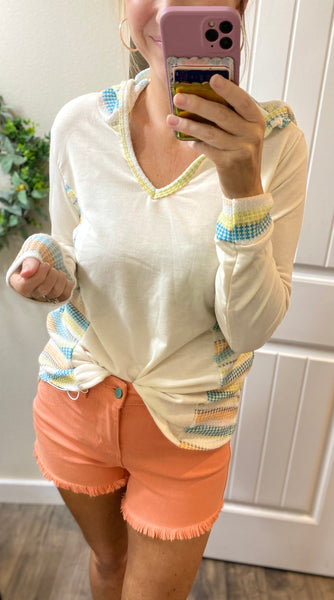 Beach Hoodie with Accent