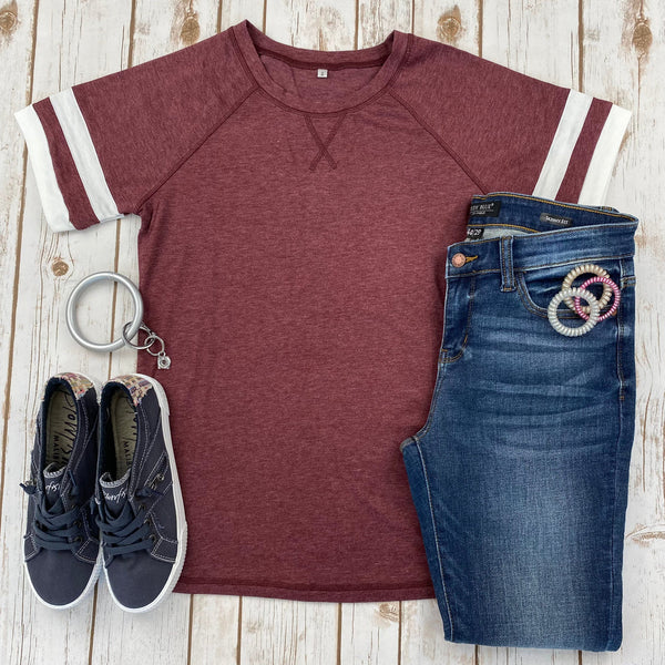 Track Short Sleeve Tee