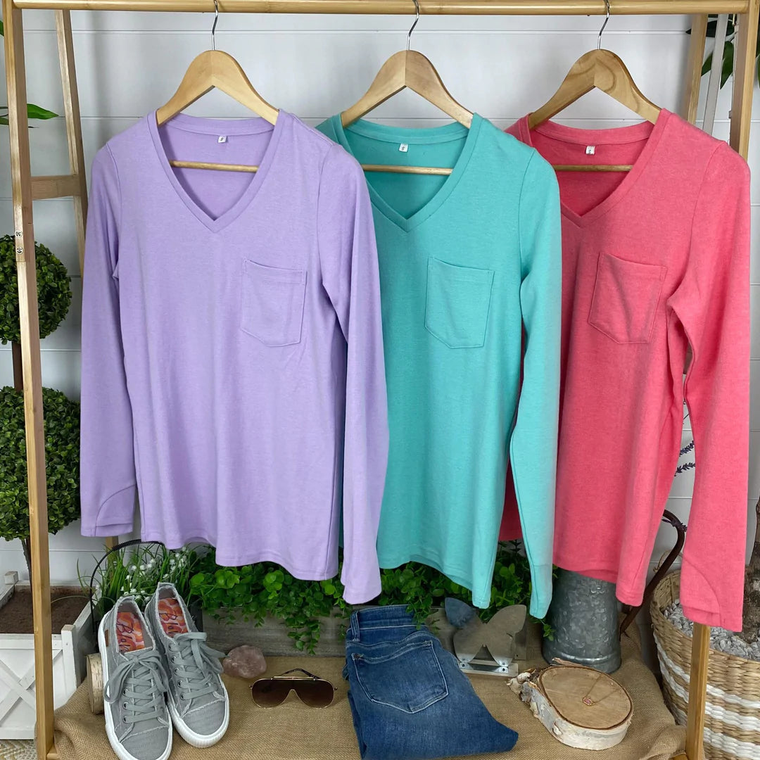 Spring Pocket Long Sleeves