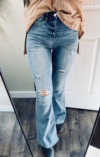 Judy Blue Bootcut Midwash Denim