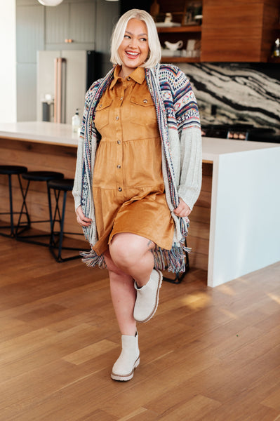 Rainbow Fringe Cardigan