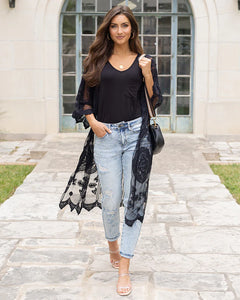 Preorder Stone Wash Distressed Boyfriend Fit Denim