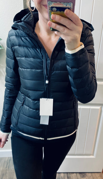 Black Puff Jacket