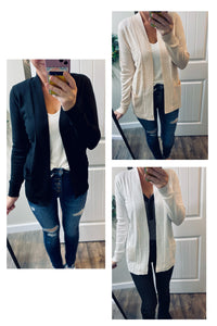 Ribbed Cardigan