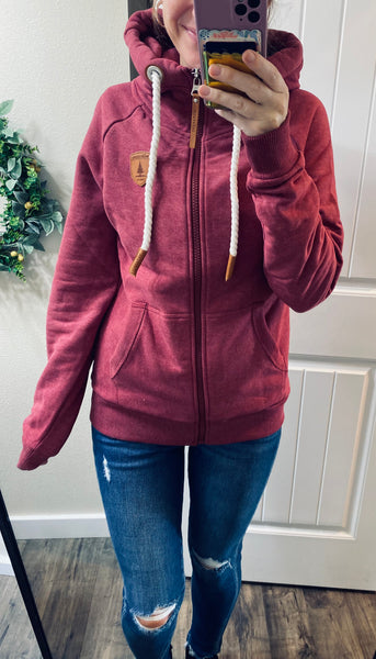 Rhubarb Full Zip Wanakome