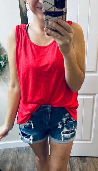 Judy Blue Star Patch Shorts