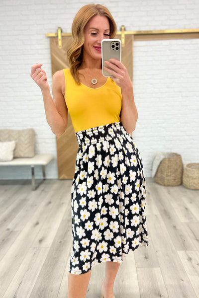 Hey Daisy Midi Skirt