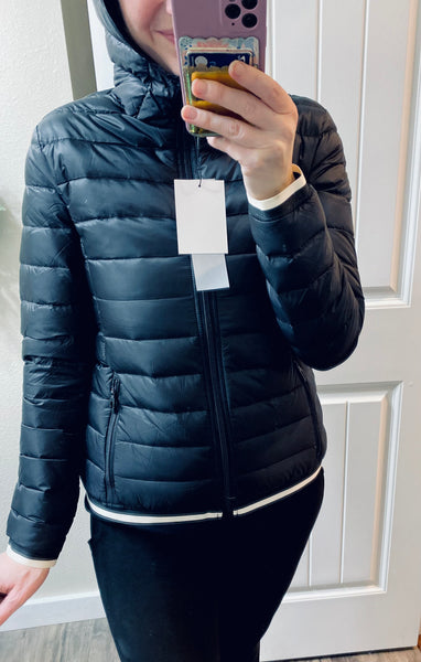 Black Puff Jacket