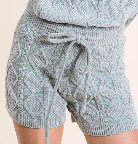 Sale!! Dusty Pink Sweater Shorts