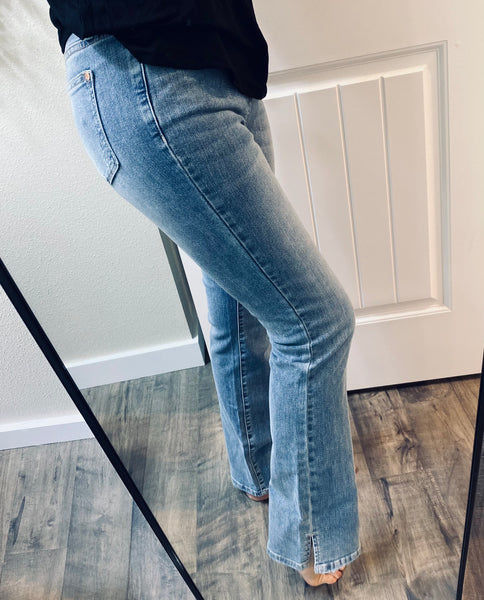 Judy Blue Bootcut Side Slit Denim