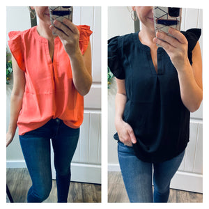 Cap Sleeve Blouse