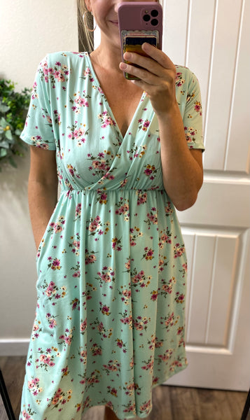 Faux Wrap Dresses