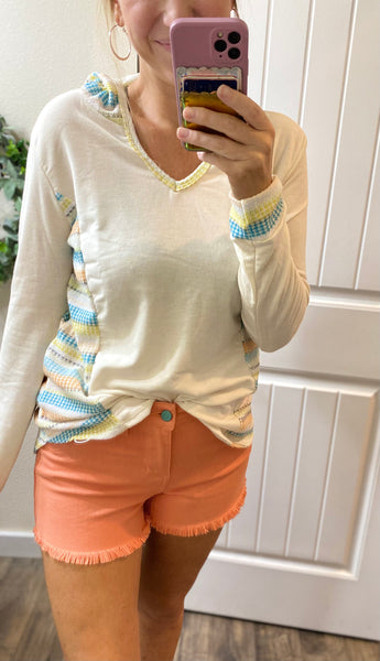 Beach Hoodie with Accent