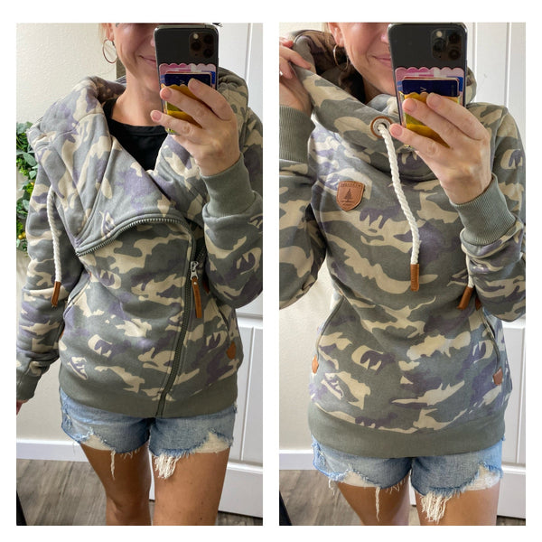 50% OFF SALE! Custom Camo Wanakome Hoodies