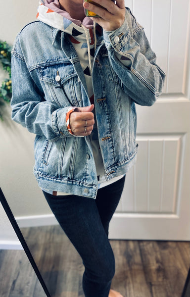 Midwash Non-Distressed Denim Jacket