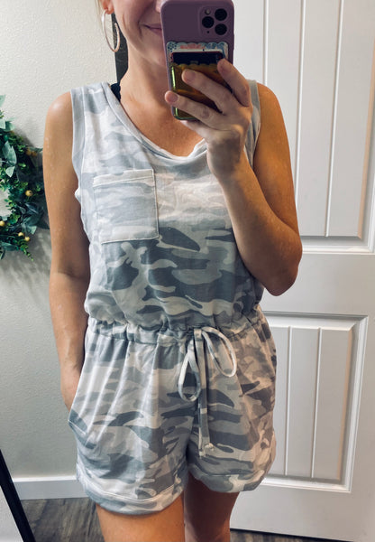 Camo Romper