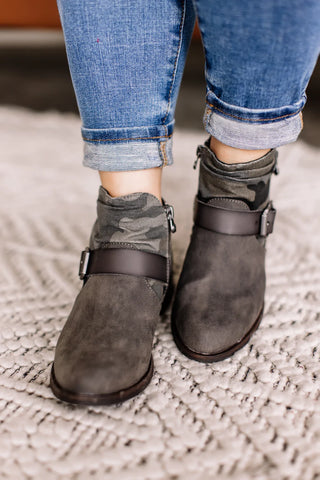 Camo Blowfish Bootie