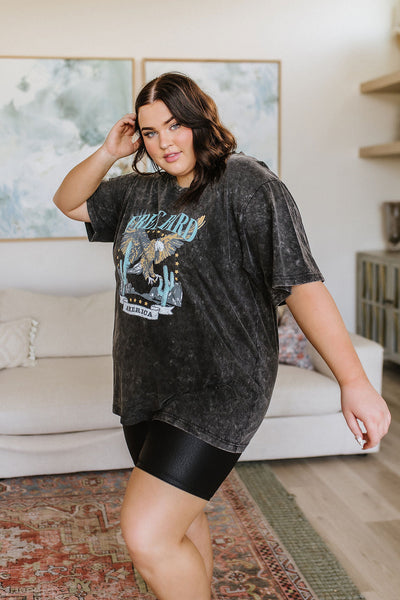 Free Bird Mineral Wash Tee
