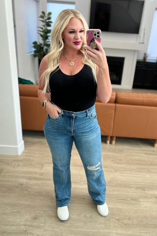 Judy Blue Tummy Control Straight Denim