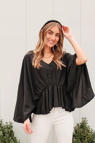 Main Character Moment Top In Black