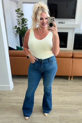 Judy Blue Classic High Rise Flare Jeans