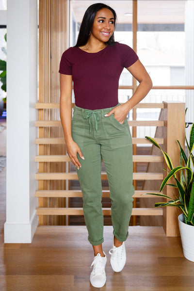 Wine Short Sleeve Bodysuit