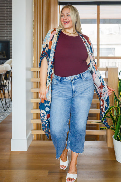 Wine Short Sleeve Bodysuit