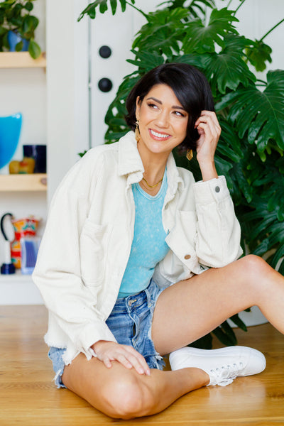 Judy Blue Midwash Frayed Hem Shorts