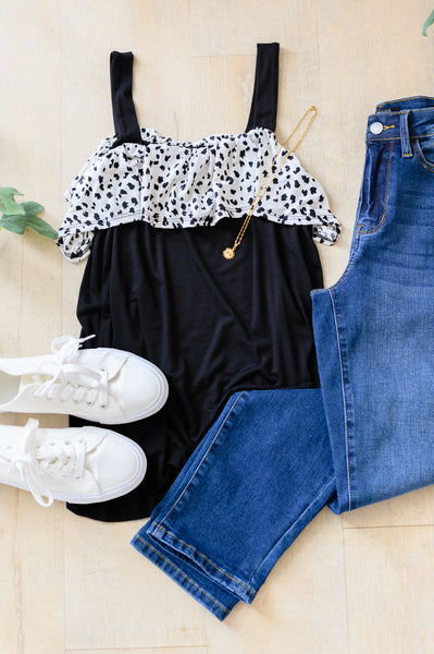 Polka Dot Detail Tank