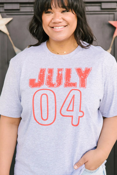 July Varsity Graphic Tee