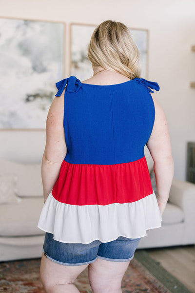 American Color Block Tank