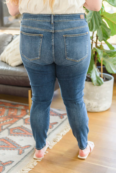 Mid-Rise Skinny Jeans