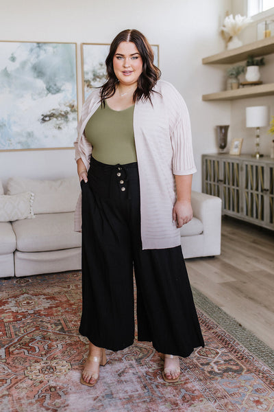 Cream Slouchy Summer Cardigan