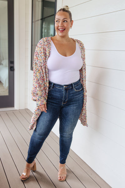 Confetti Cardigan in Ivory