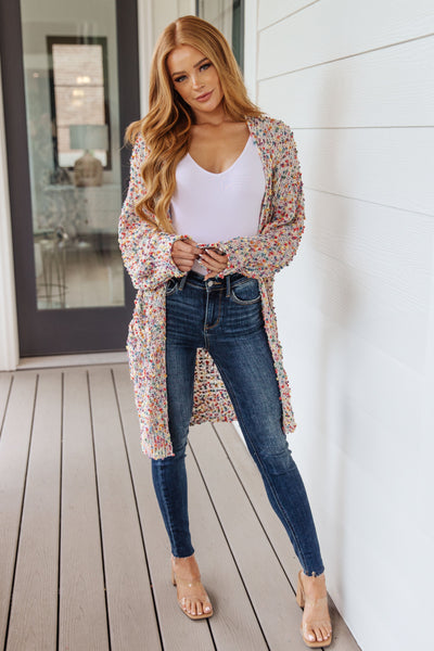 Confetti Cardigan in Ivory