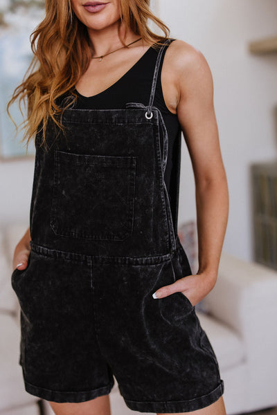 Tie Shoulder Shortalls