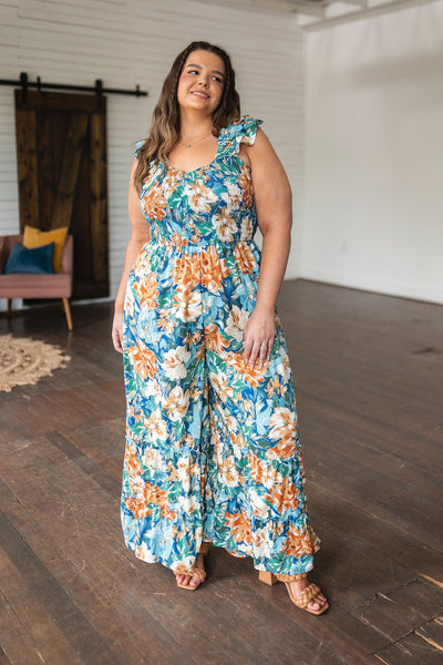 Tropical Floral Jumpsuit