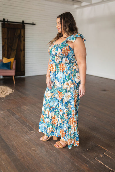 Tropical Floral Jumpsuit
