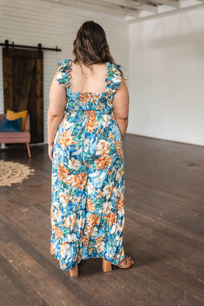 Tropical Floral Jumpsuit