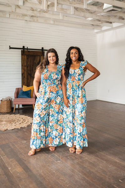 Tropical Floral Jumpsuit