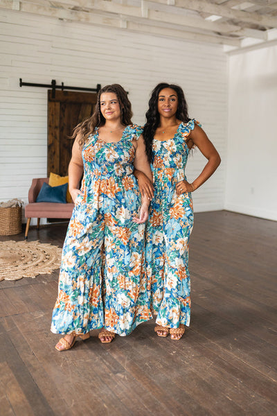 Tropical Floral Jumpsuit
