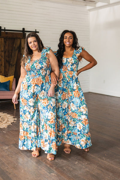 Tropical Floral Jumpsuit