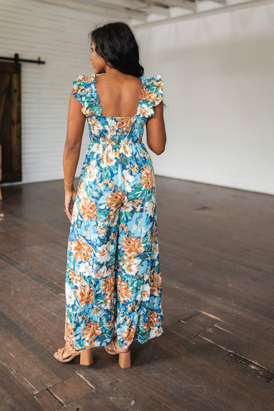 Tropical Floral Jumpsuit