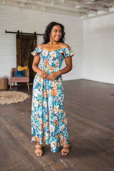 Tropical Floral Jumpsuit