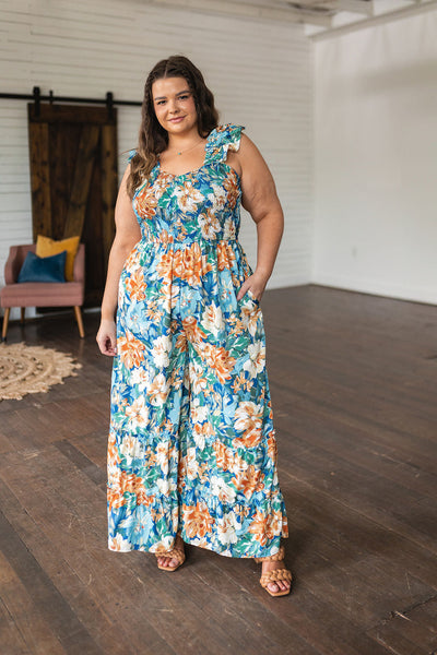 Tropical Floral Jumpsuit