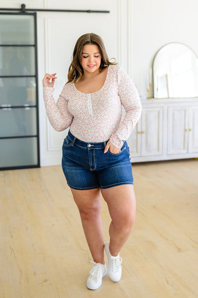 Judy Blue Non-distressed Classic Denim Shorts