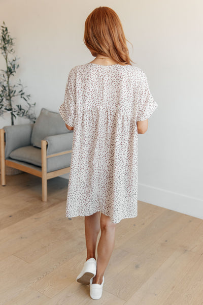 Dolman Sleeve Dress in Oatmeal