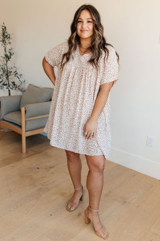 Dolman Sleeve Dress in Oatmeal